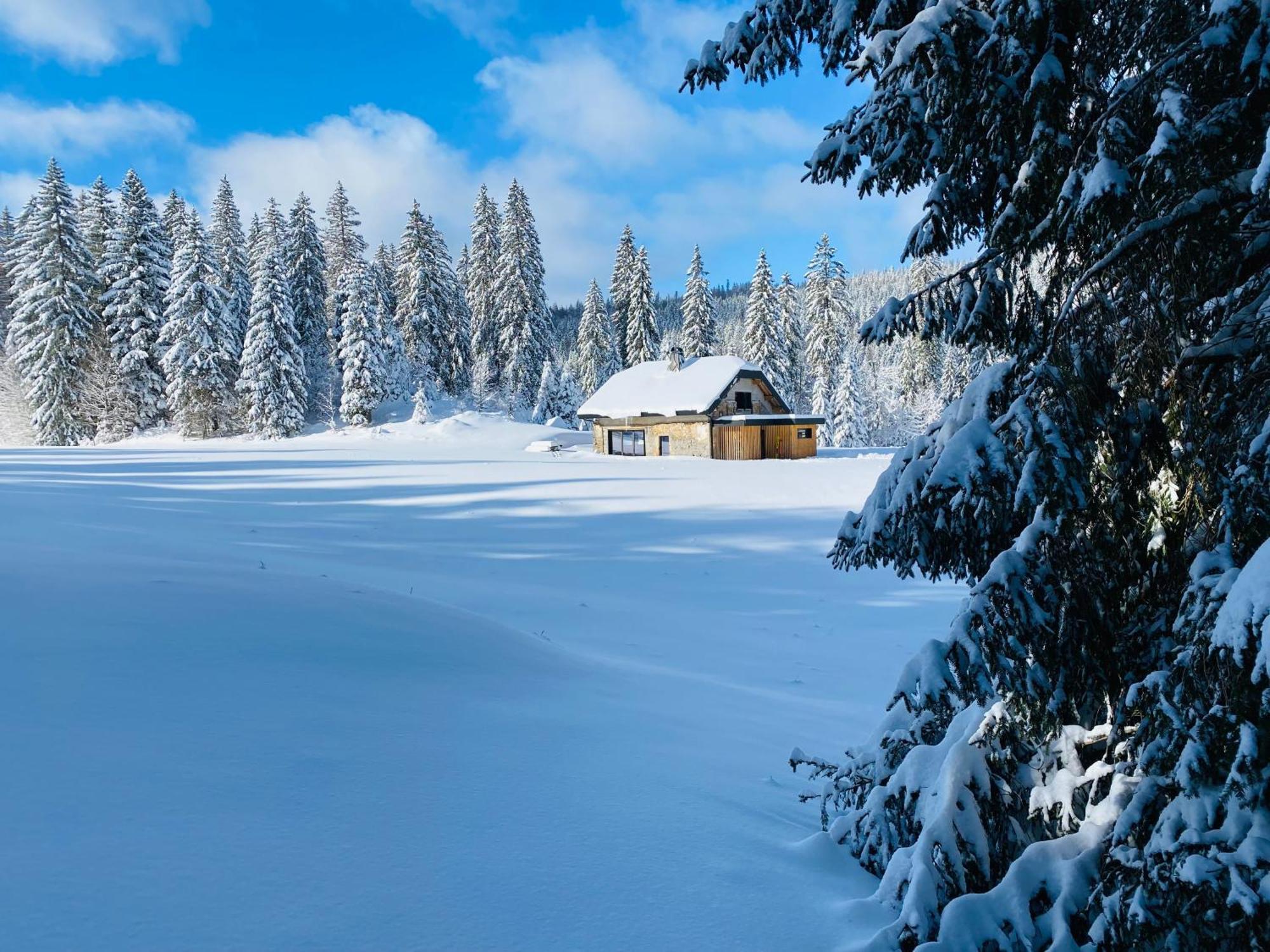 Hotel La Loge De La Dolarde - Chambre Nord-Est Prémanon Esterno foto